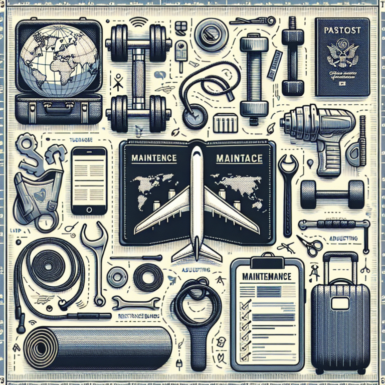 travel fitness gear maintenance tips