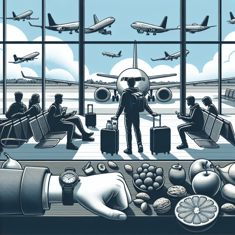 nutritional strategies for long flights and layovers