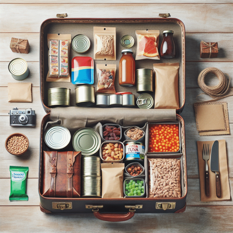 packing smart: essentials for a travel-friendly pantry