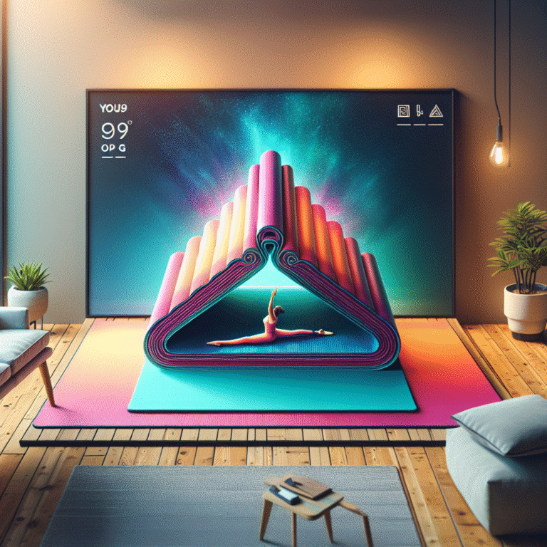 foldable yoga mats designed for small living spaces