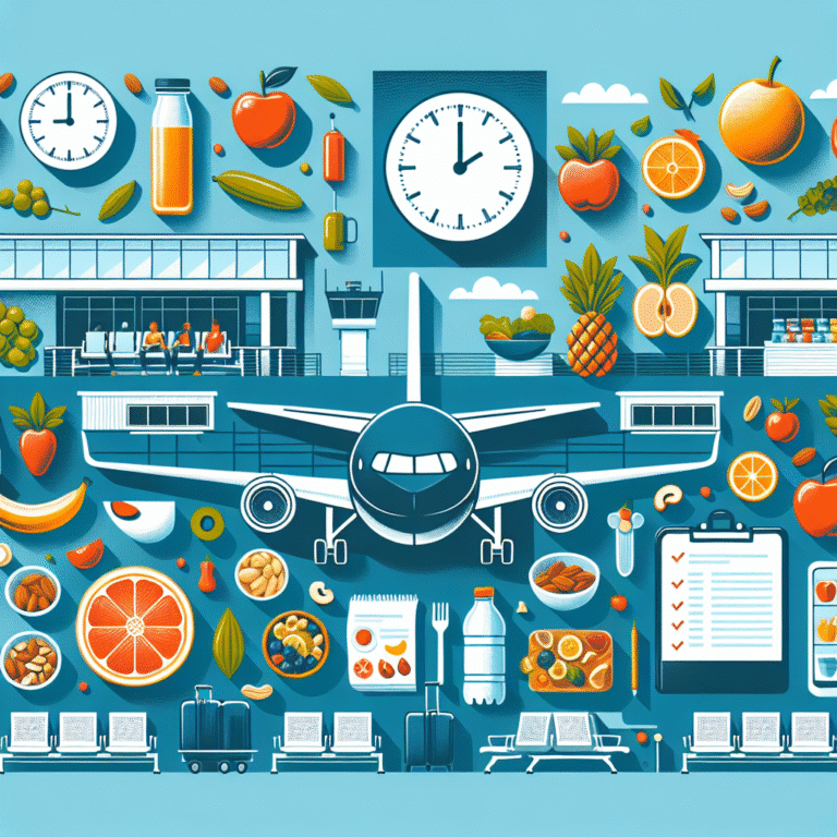 nutritional strategies for long flights and layovers
