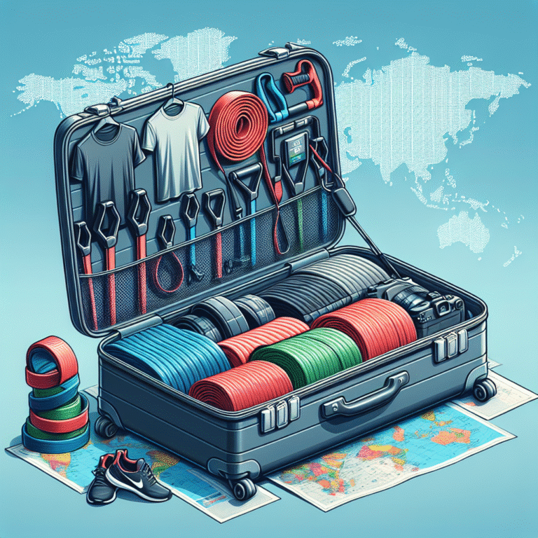 Compact Resistance Band Circuit for Travelers