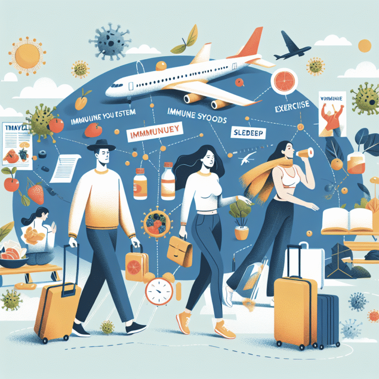 how to boost your immune system while traveling