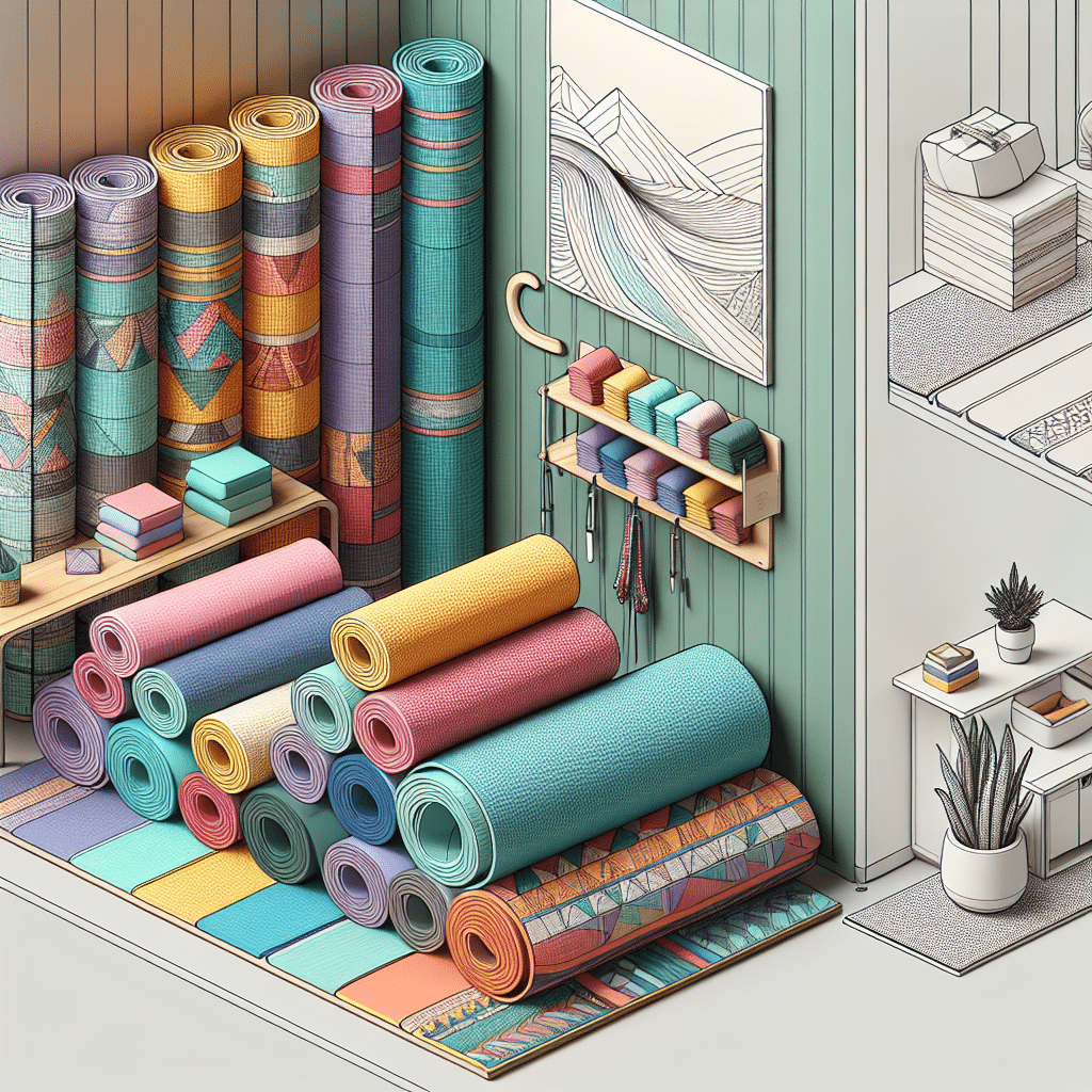 foldable yoga mats perfect for small spaces