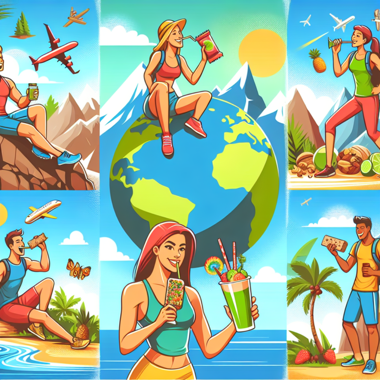 Smart snacking solutions for active globetrotters