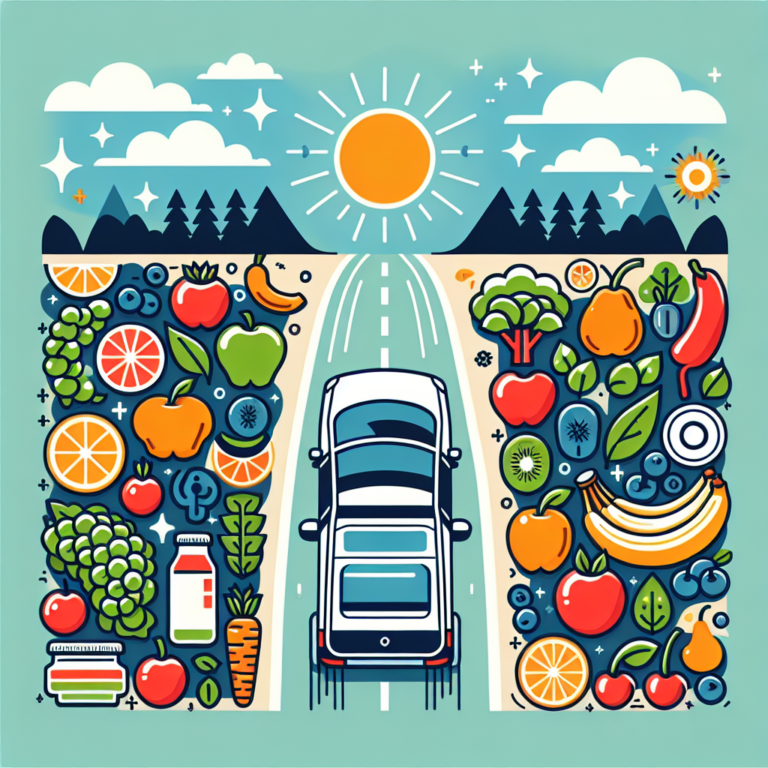 staying energized with nutritious choices on the road