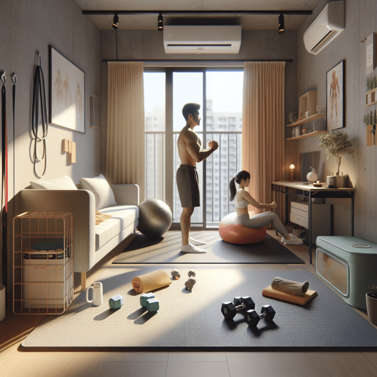 Compact Home Gym Workout for Beginners: No Space